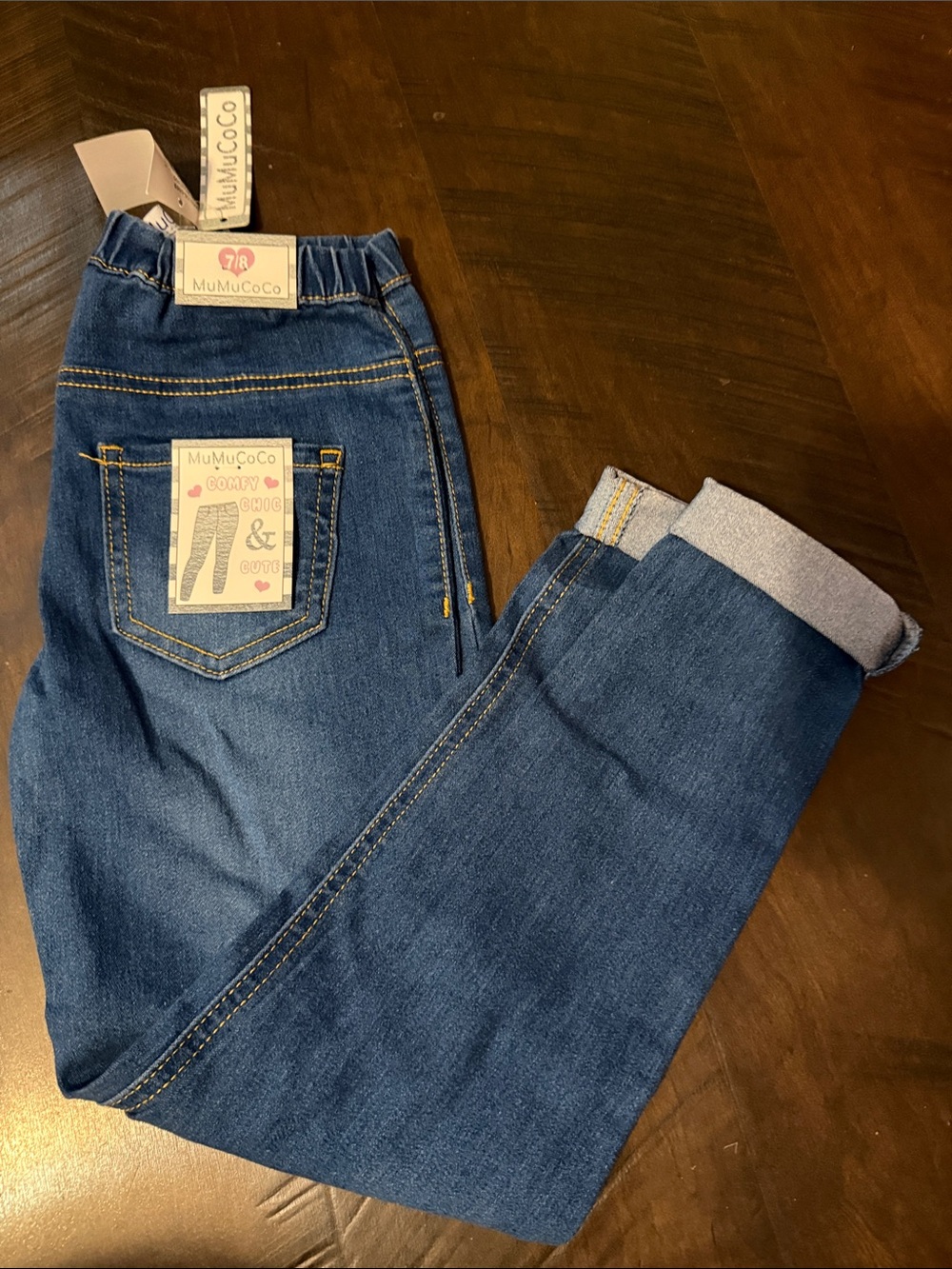 Show Me Your MuMu Kids Dark Blue Jeans